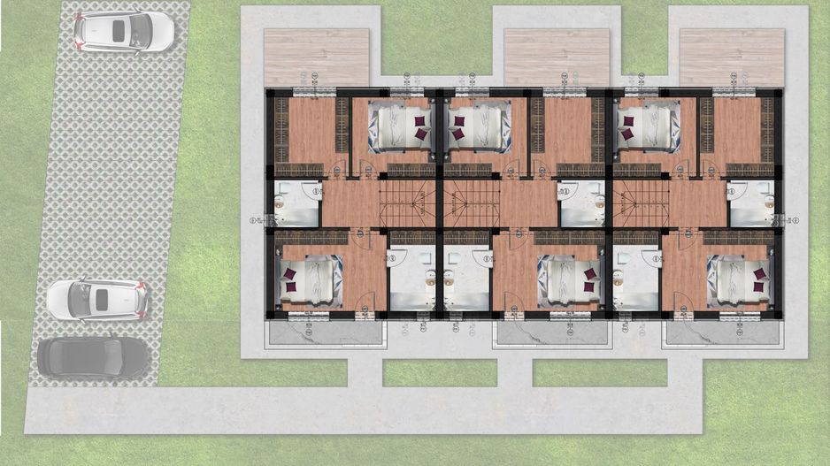 Ansamblu Rezidențial Modern în zona Parcului Ghidigeni - Poză 7