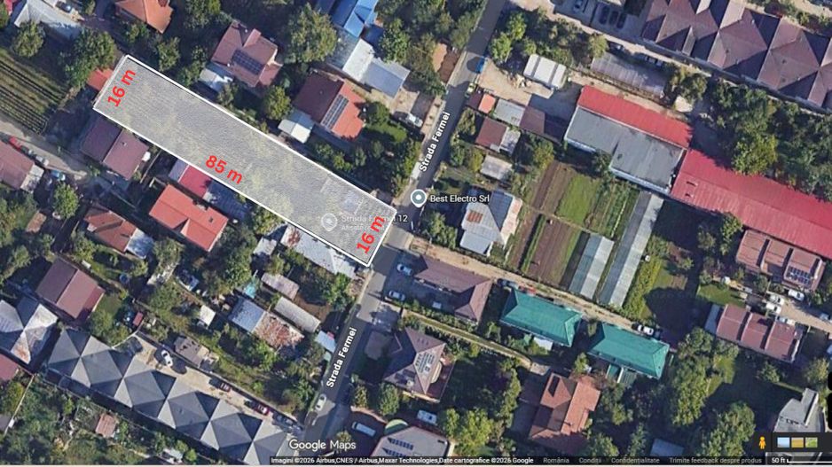 Ofertă Rară: Teren 1.335 mp în Zonă de Case – Vila Premium sau Dezvoltare P+2 - Poză 3