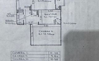Apartament decomandat cu 3 camere, Zona Ion Meșter. - Poză 6