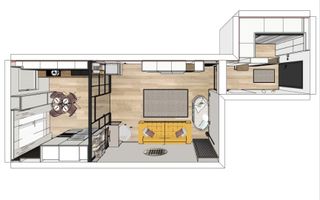 Apartament 2 camere finisat, 50mp,  Bloc nou, Sannicoara - Poză 18