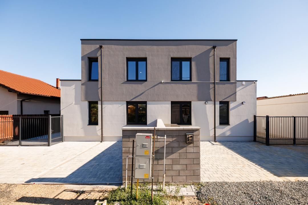 Duplex P+E în Moșnița Nouă, 3 dormitoare, 3 bai, teren 403 mp. Comision 0% - Poză 48