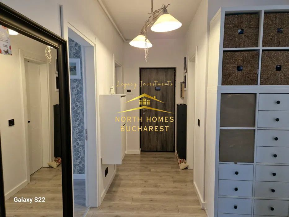 Apartament de 4 camere si 2 bai complet mobilat zona Sisesti - Poză 8