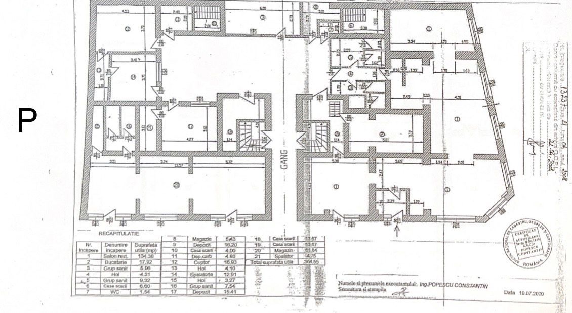 Spatiu comercial P+E zona Rosetti / 800 mp - Poză 23