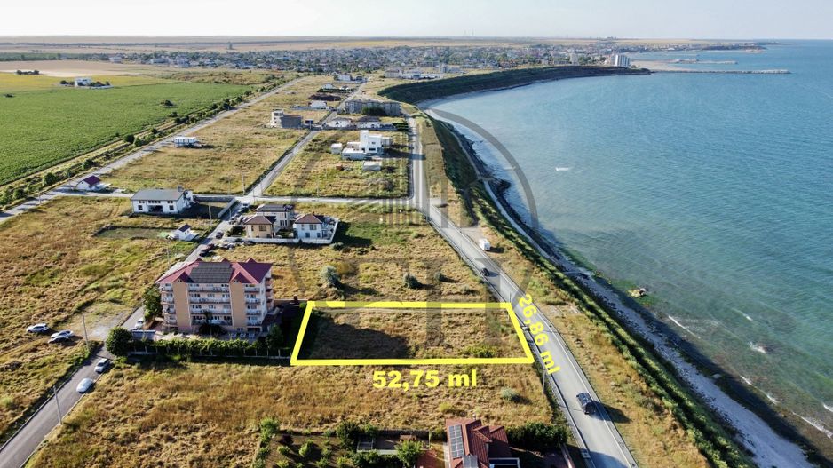 Teren intravilan de vanzare Costinesti, prima linie la mare - Poză 2