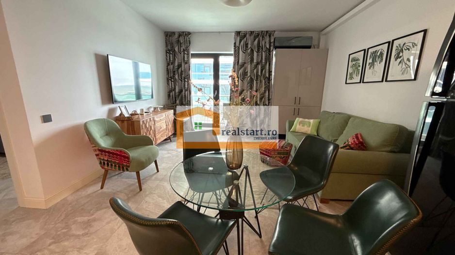 SeaView, Prima linie, 3/8, mobilat-utilat, terasa 15mp, centrala proprie - Poză 3