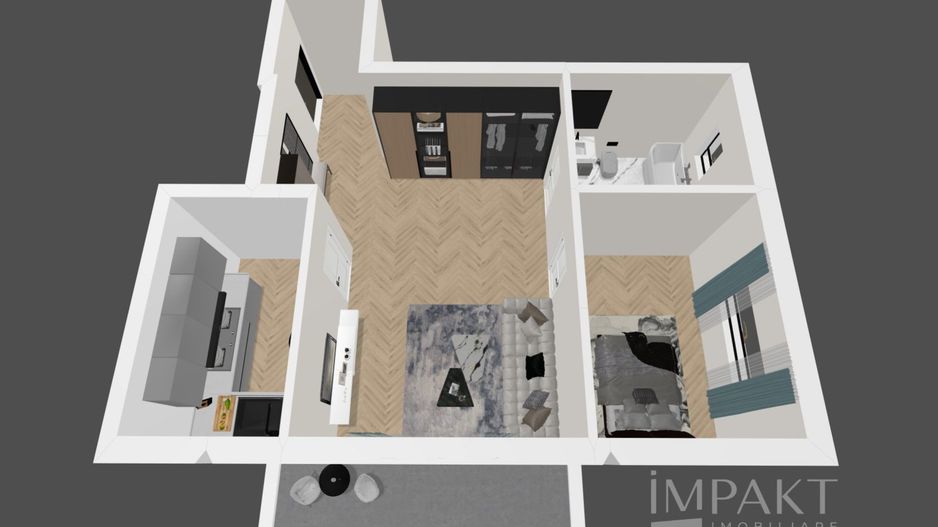 Apartament 2 Camere | Bucatarie Separata | Bloc Nou | Terra, Floresti - Poză 1