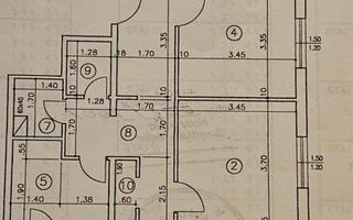 Apartament 4 camere, 96 mp, et. 9, zona Mircea Cel Bătrân, Alexandru cel Bun - Poză 2