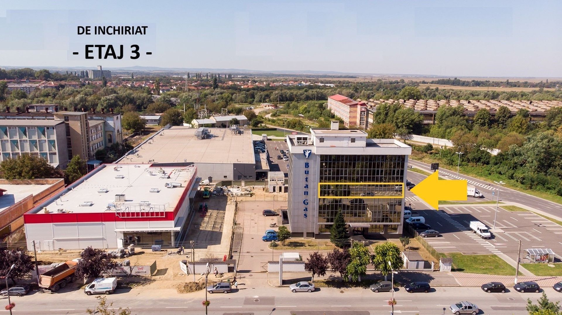 De inchiriat in cladire birouri P+5 etaje – ETAJ 3 - Poză 1