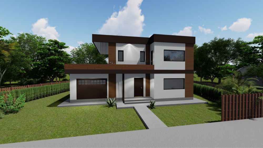 Lake View Villa 4 Cam/3 Bai + Garage Ezareni 5 Drumuri Valea Adanca - Poză 2