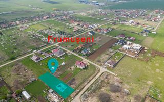 Teren intravilan cu fundație in Frumuseni - Poză 1