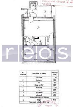 DE VANZARE 2 CAMERE - BULEVARDUL TIMISOARA-  - MALL PLAZZA - Schiță 8