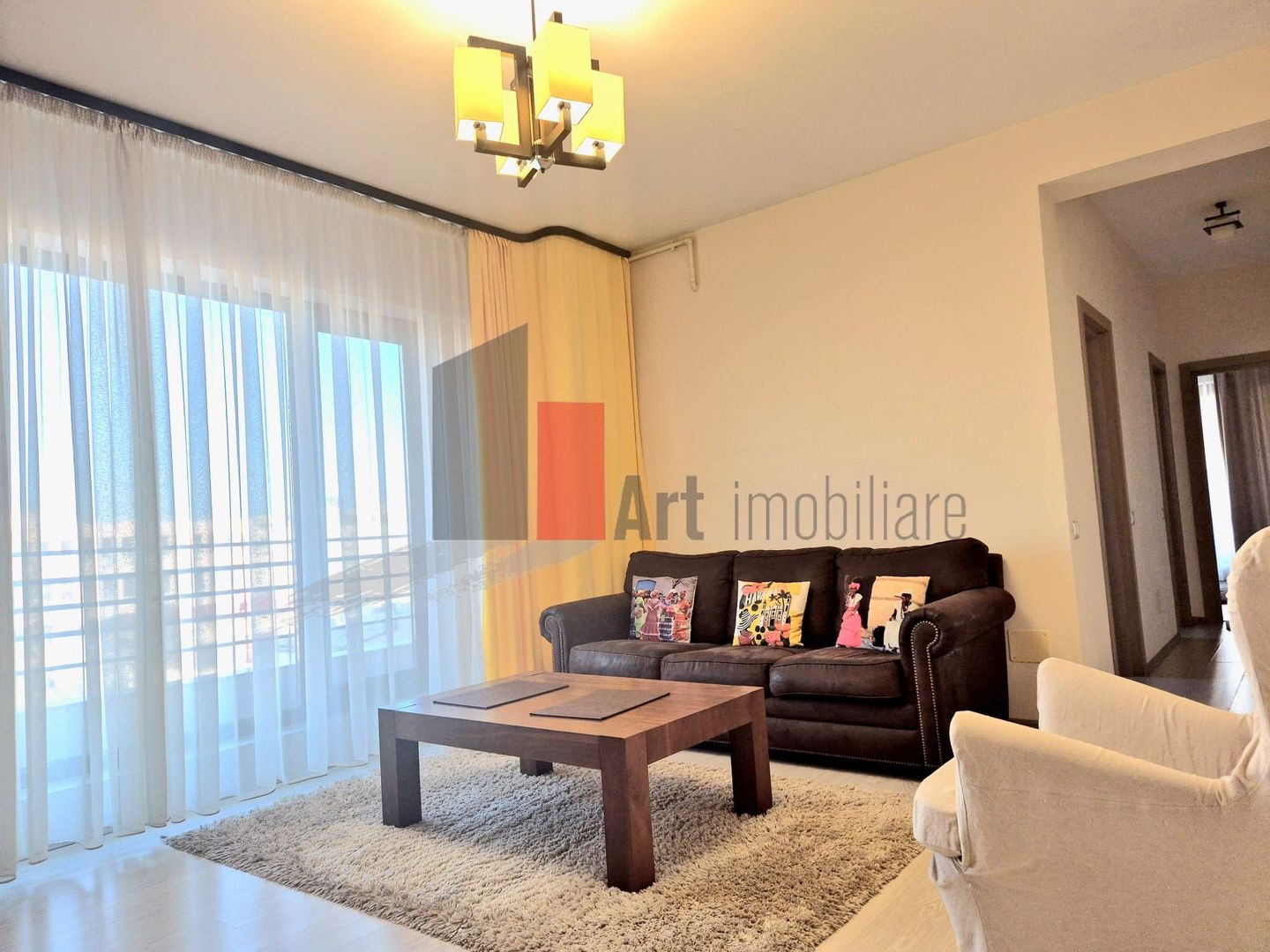 Apartament cu 2 camere de inchiriat-Unirii-Alba Iulia-cu centrala - Poză 1