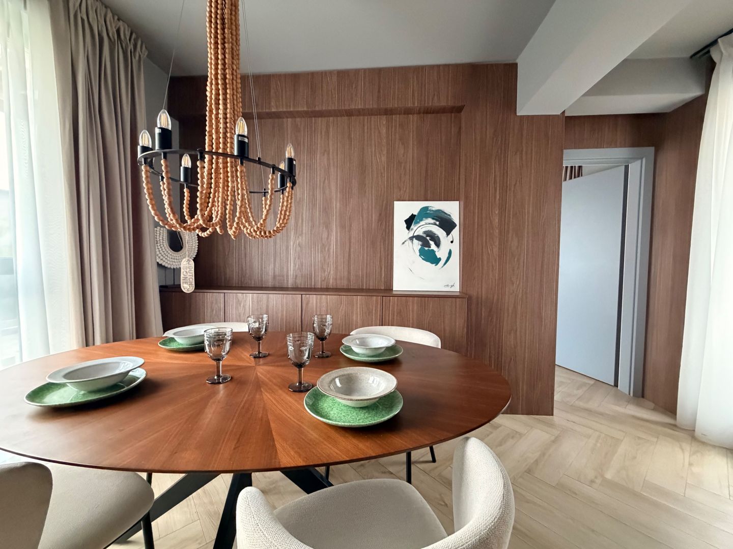 APARTAMENT 3 CAMERE | MOBILAT + UTILAT | VEDERE LIBERA - Poză 2