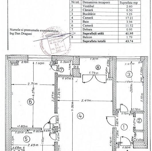Apartament 2 Camere de vânzare Ultra-Central | Universitate -FARA RISC SEISMIC - Poză 14