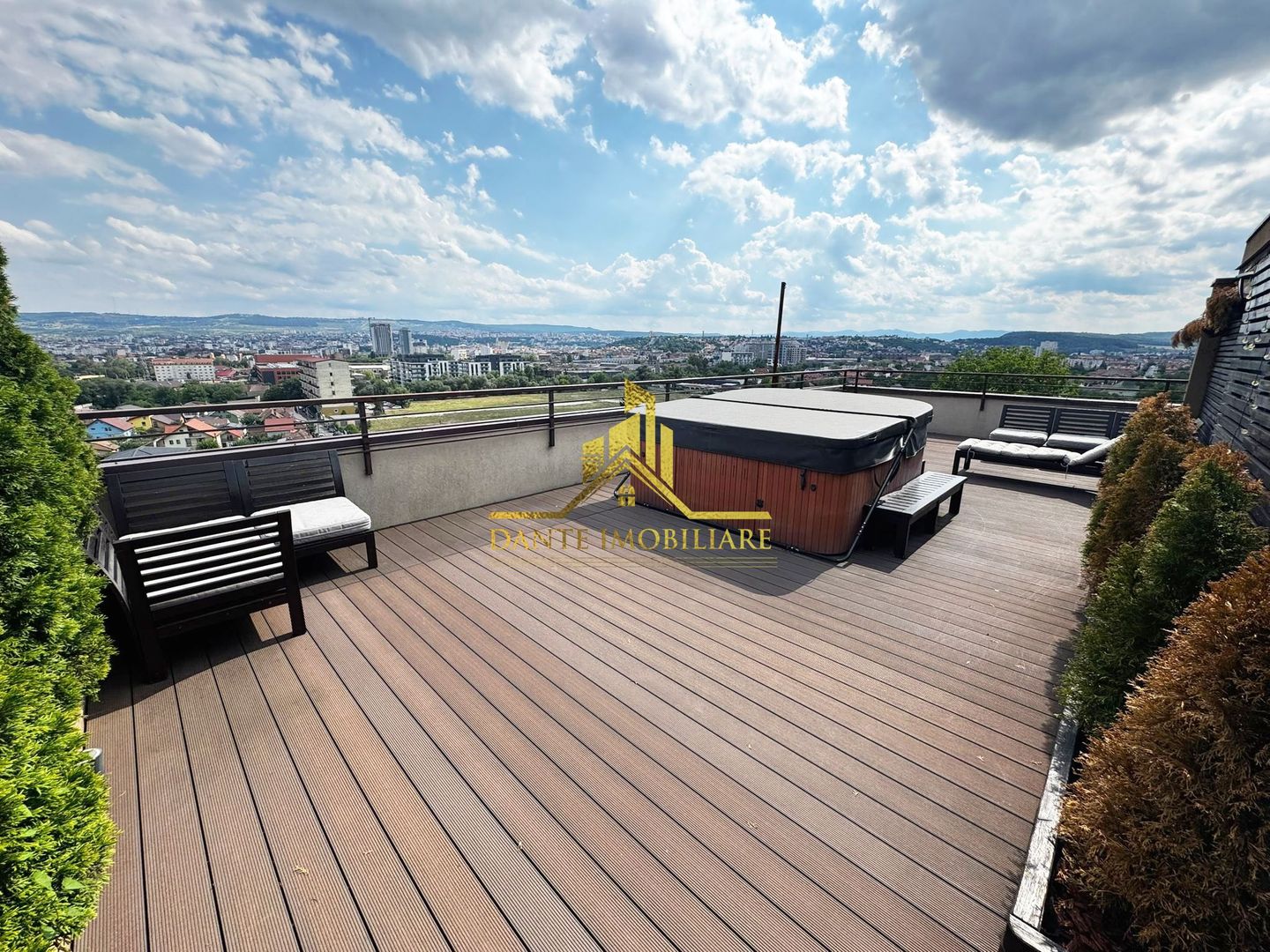 Penthouse, 3 camere, ultrafinisat, lux, terasa, jacuzzi, Sunny Hill - Poză 22