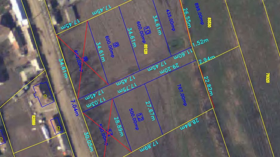 TEREN INTRAVILAN 600 mp, zona Școala Brodoc; - Poză 1