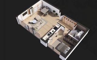 Apartament 2 camere la vanzare - Poză 1