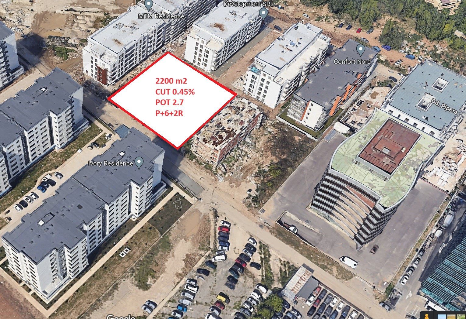 Teren de vazare Rond Omv Pipera Plaza - Poză 2