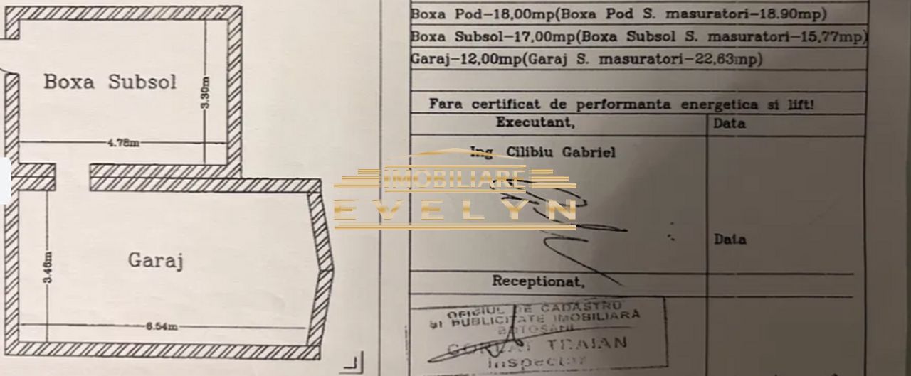 Garaj+ boxa 39 mp,de vanzare zona Piata Mare I pret 15.000 E - Poză 2
