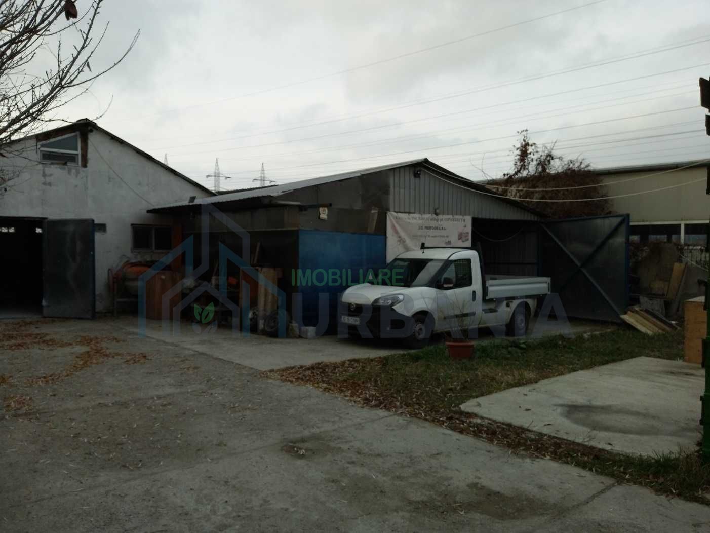 Teren intravilan cu hală și căsuță de vacanță, Vladiceni, Iași - Poză 1
