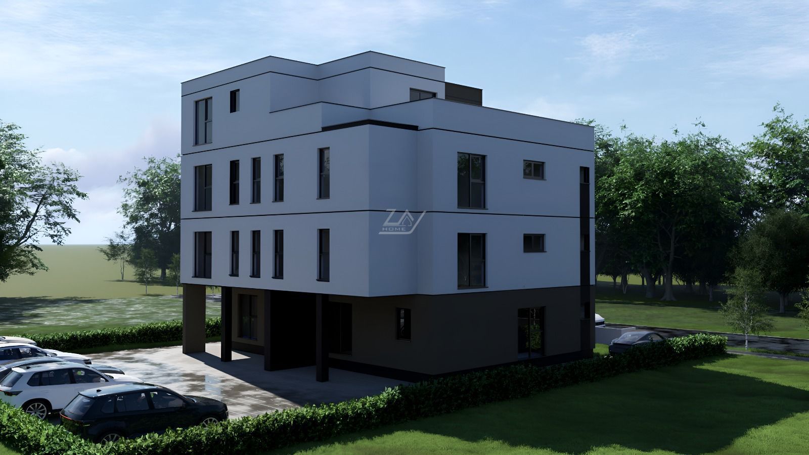 Bloc finalizat langa ESO. Etaj intermediar. Loc de parcare. - Poză 10