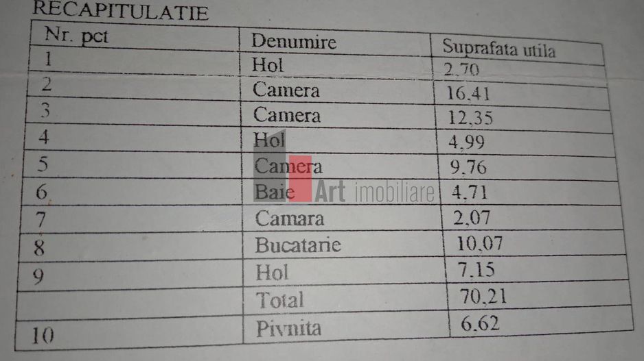 Apartament de vanzare in Vila Ploiesti zona Eroilor - Schiță 17
