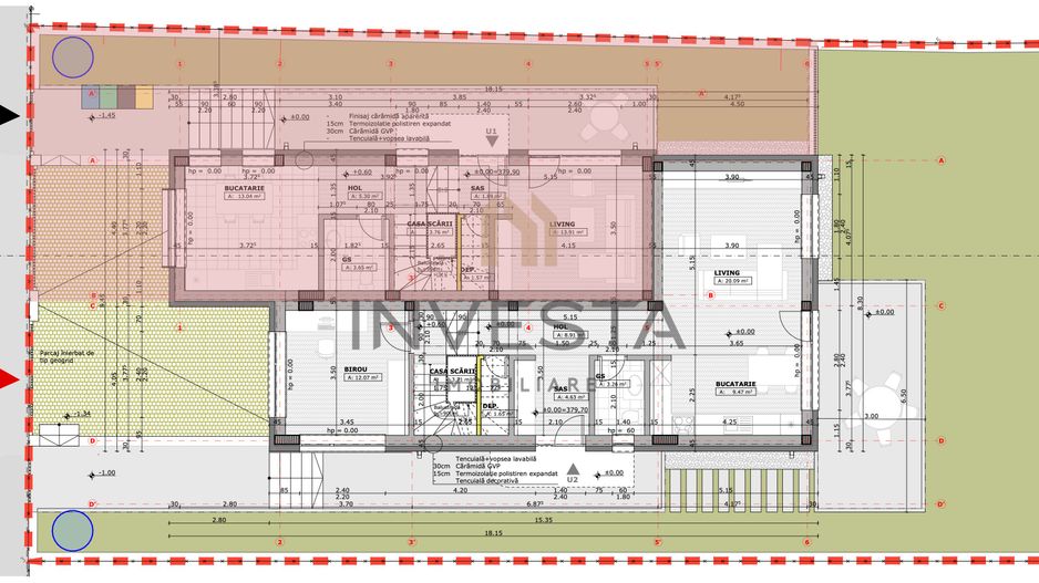 Duplex modern | 191 mp | curte proprie | garaj dublu | Andrei Muresanu - Schiță 4