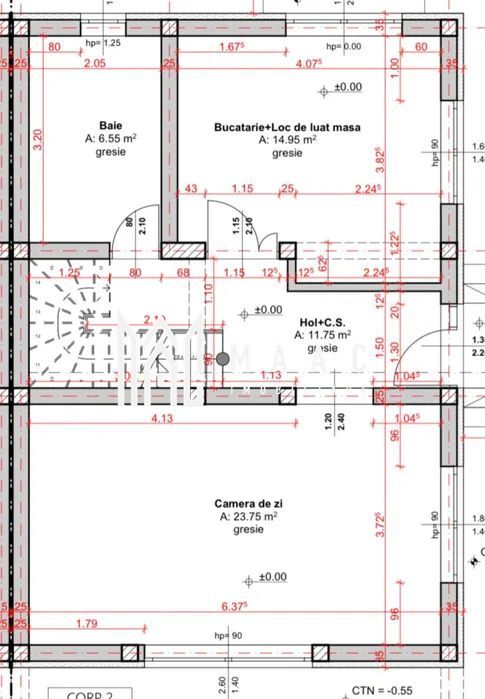 Casa Duplex | 4 Camere | P+1 | 120 MP | Terasa | Selimbar - Poză 1