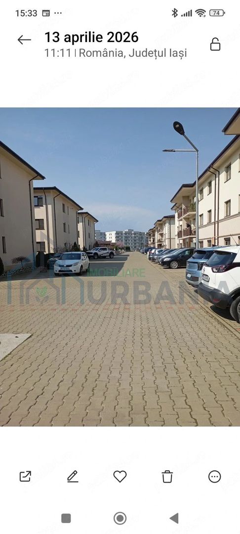 Apartament cu 2 camere, 48 mp, în Cartierul Baroque, Bucium, Iași - Poză 1