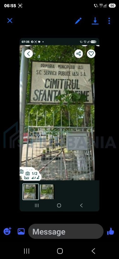 Loc de veci în Cimitirul Sfânta Treime – Păcurari, Iași - Poză 1