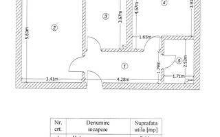 Inchiriere apartament + parcare, mobilat si utilat, metrou Berceni - Schiță 20