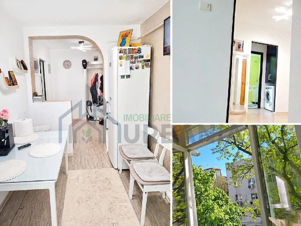 Apartament 2 camere decomandat, etaj 3 din 4, zona Dacia, mobilat si utilat, loc de parcare inclus - Poză 2