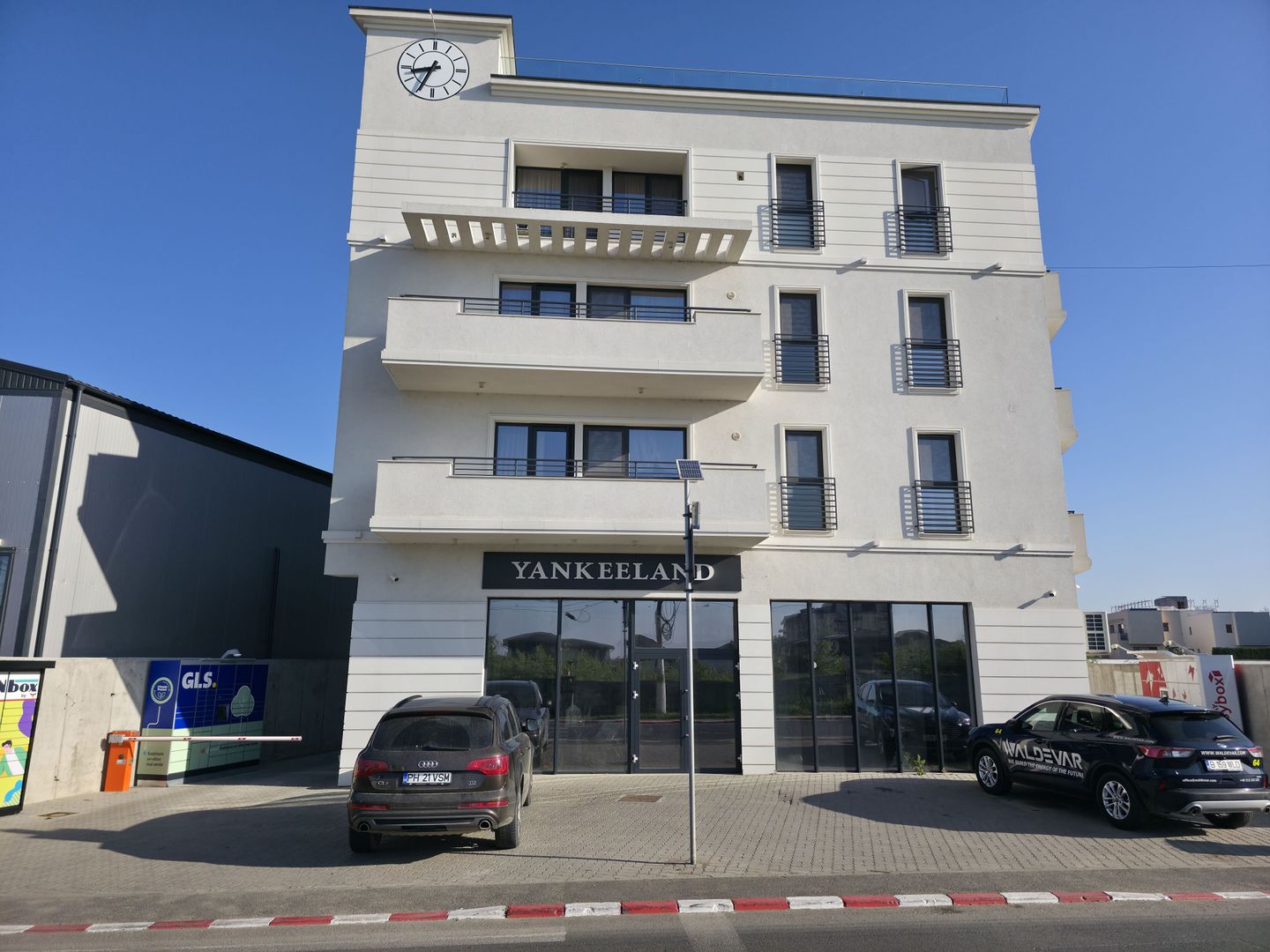 Spatiu comercial 150 mp Pipera A3 Lemon Racovita front stradal 15 m - Poză 9