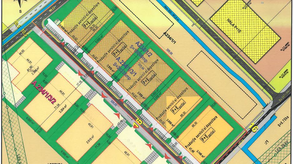 Teren industrial parcele 5.000  zona HAMILTON-Giarmata - Poză 6