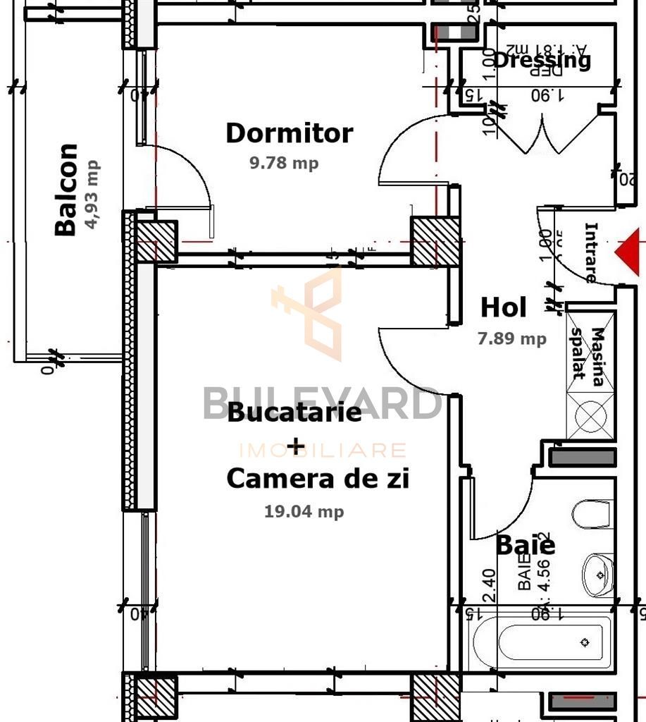 Apartament 2 camere + parcare subterana pe strada Soporului! - Poză 8