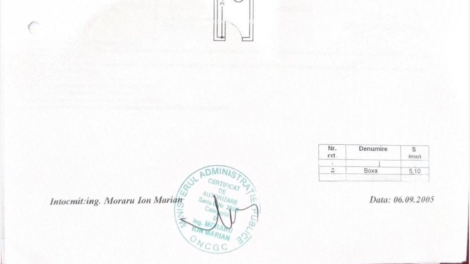 Vânzare apartament 3 camere, decomandat, etaj 1/4 – 66,79 mp + boxă – Drumul Tab - Poză 12