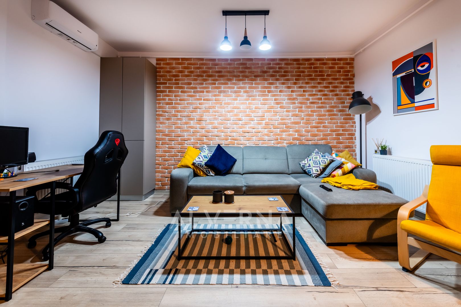Apartament 2 camere | 58mp + balcon 14mp | aer conditionat | Borhanci - Poză 1