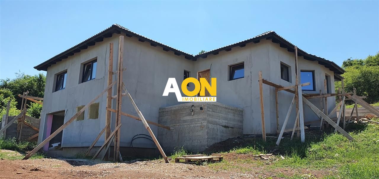Casa semifinisata 4 camere garaj 650 mp teren, langa padure, Micesti - Poză 14