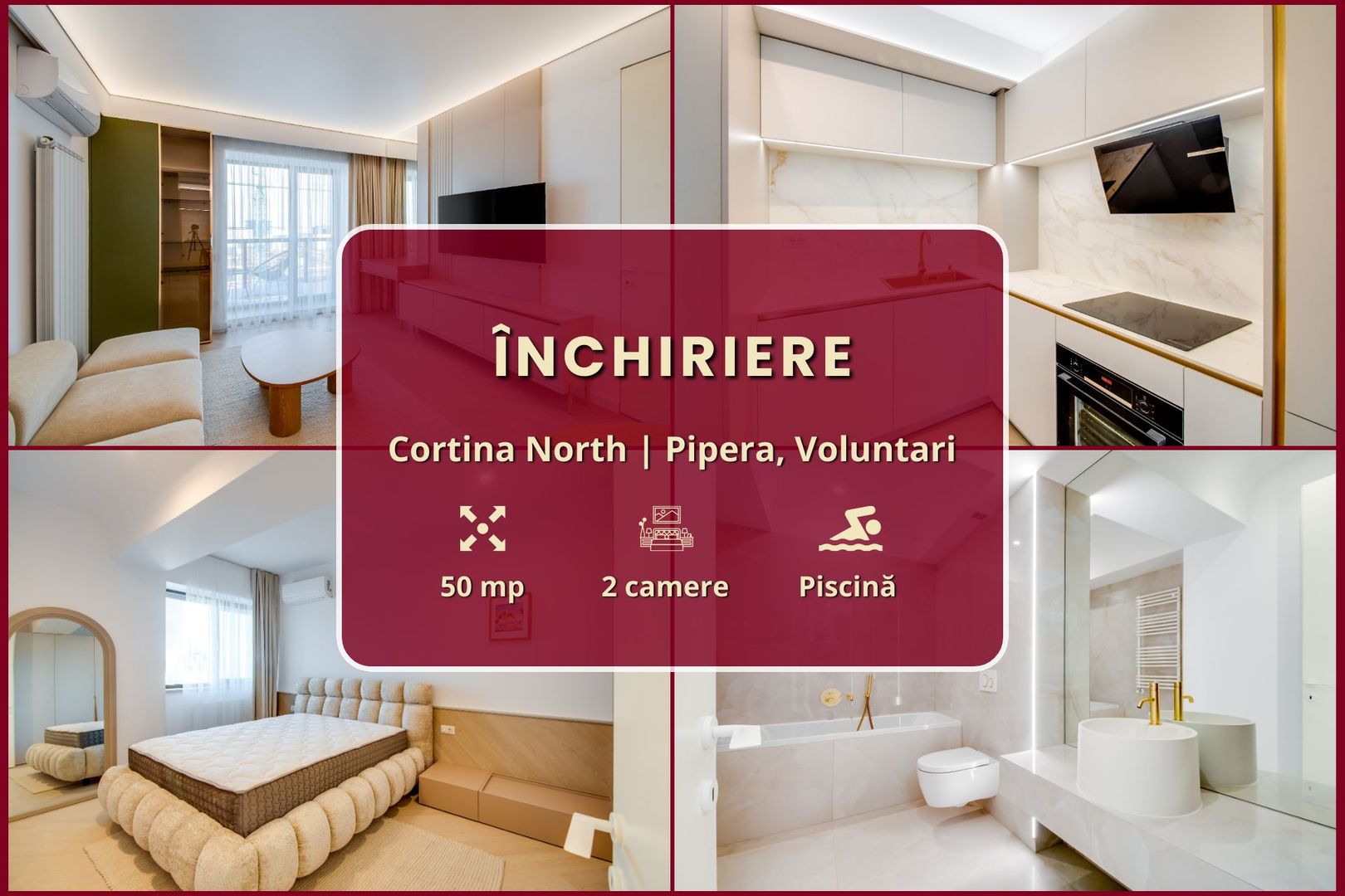 Cortina North || 2 camere || Comision 0% - Poză 2