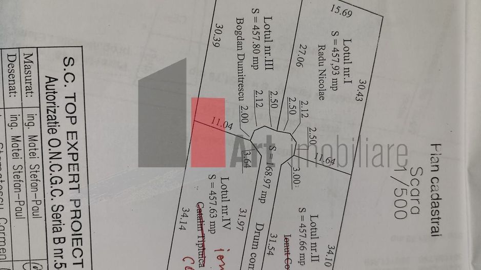 Teren intravilan Titan - Schiță 9