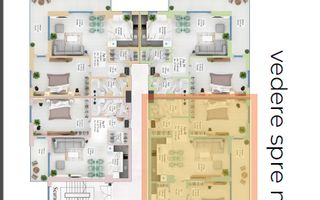 Apartament cu 3 camere de vânzare, Carpathia - Schiță 11