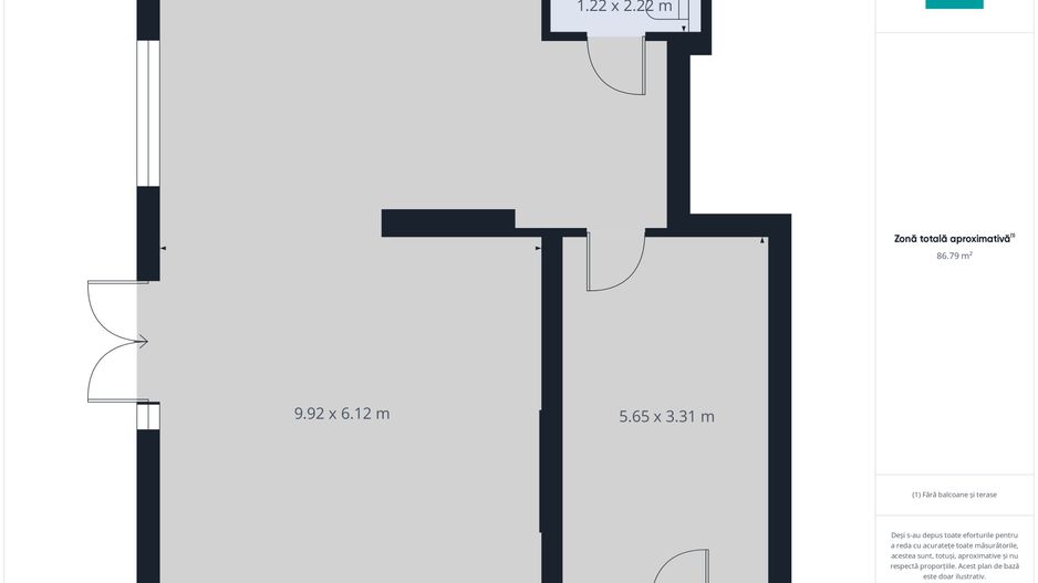 Spatiu comercial 90mp - Poză 4