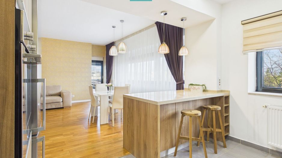 Apartament 3 cam. spatios Erou Iancu zona Baneasa - Poză 2