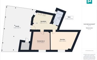 Apartament cu 2 camere și terasă generoasă - Poză 7