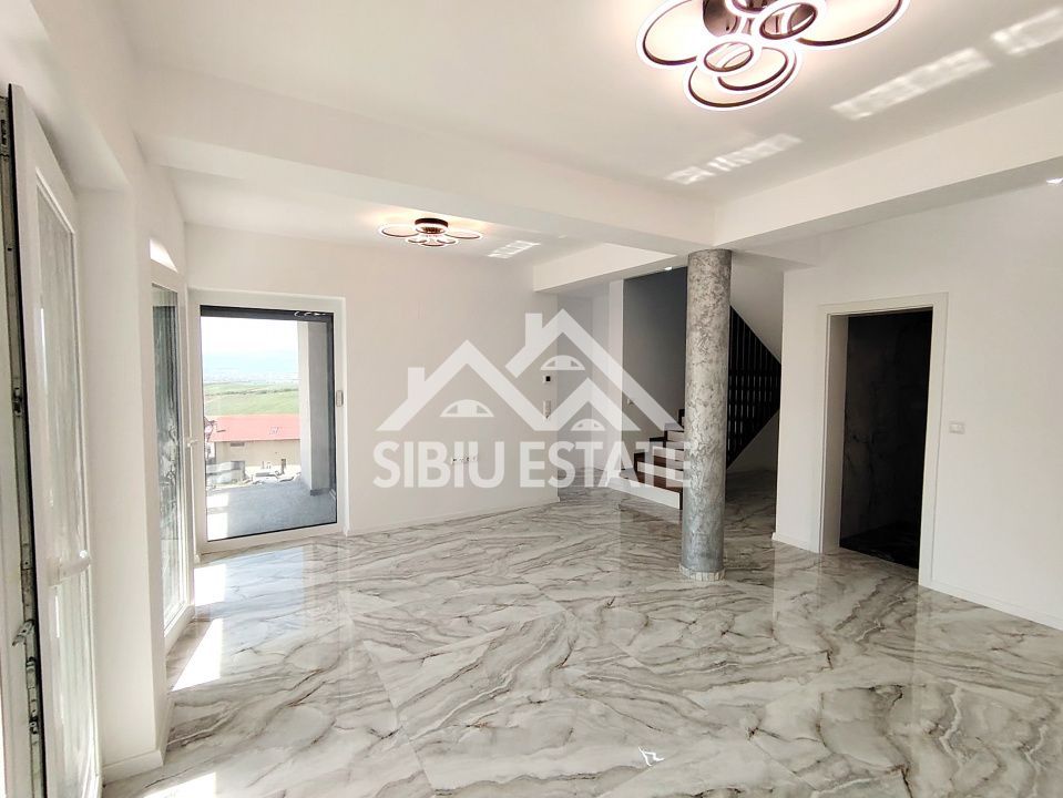 Casa noua 4 camere, garaj, pivnita Sibiu, Sura Mare - Poză 22