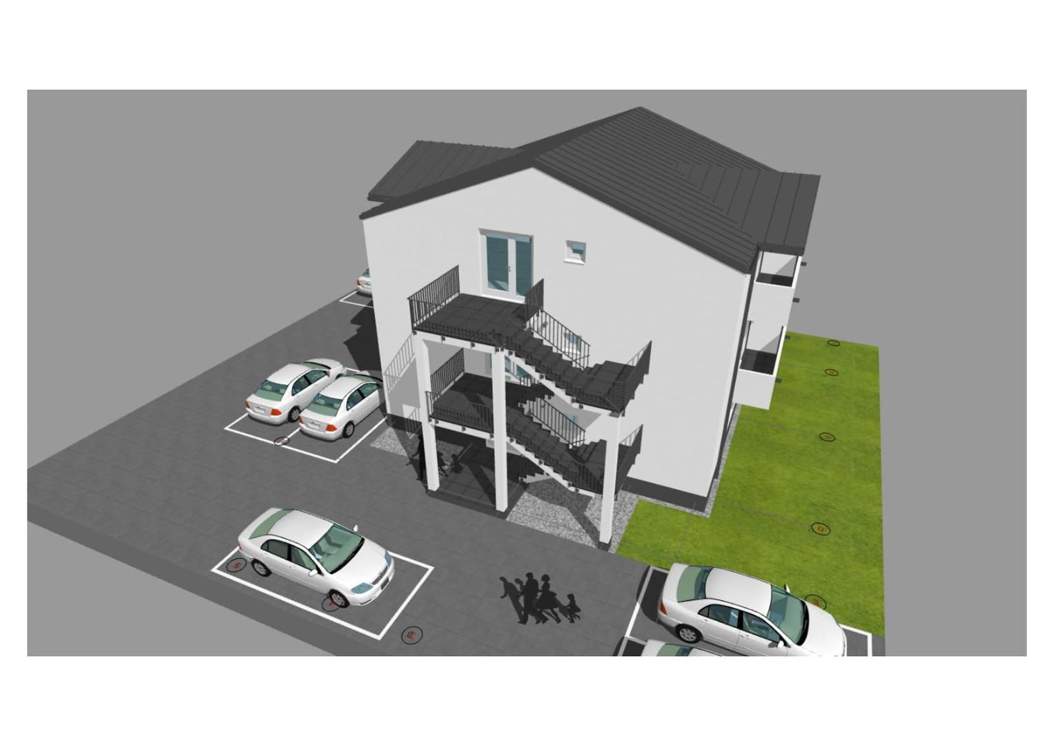 Apartament 2 camere,bloc NOU 50mp,zona 7Noiembrie 1 parcare - Poză 19