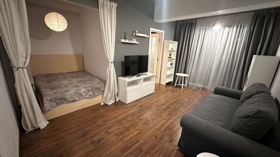 Garsoniera Studio Bloc NOU Metrou Dristor Mihai Bravu Centrala + Pat - Poză 2