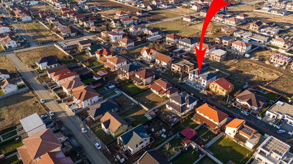 Duplex nou deosebit - despartit prin camera tehnica | Curte amenajata - Poză 11