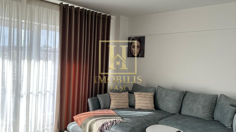 Apartament 2 camere dec NOU  mobilat + loc de parcare Bucium 450 euro - Poză 1