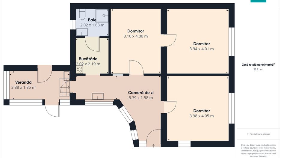 Casă cu 4 camere în Pecica - Poză 6